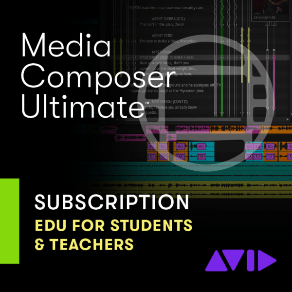 Media Composer Ultimate_Subscription_EDU_Students_Teachers
