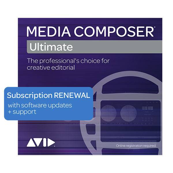 Media Composer Ultimate 2-year Subscription Renewal