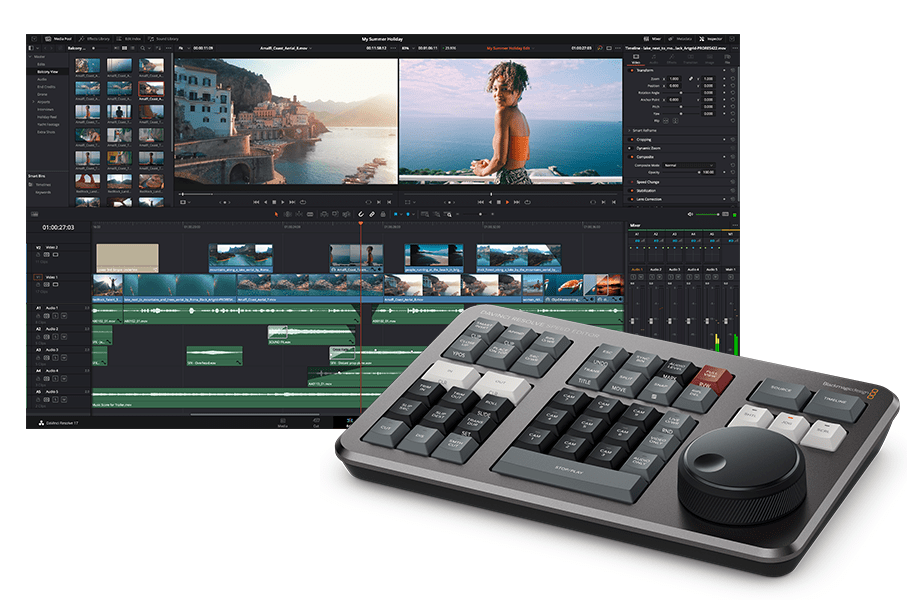 Speed Editor Promotion with Resolve Studio from Blackmagic