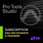 Pro Tools Studio Annual Subscription for EDU Students & Teachers Electronic Code - NEW EDUCATION PRICING