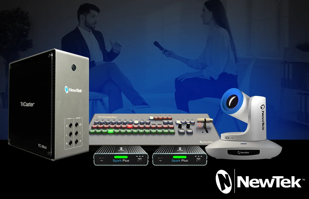 Accessible, flexible, and scalable –every producer has the freedom to create and share video, wherever and whenever they want, with TriCaster® Mini X