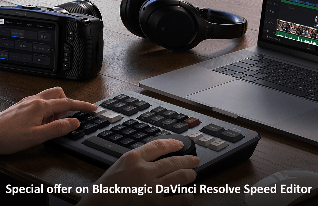 Special Offer on BlackMagic Speed Editor