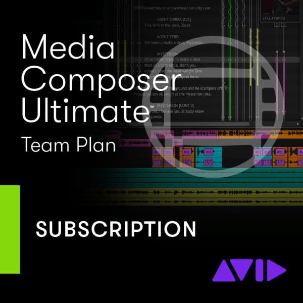 Media Composer Ultimate_Team Plan Subscription