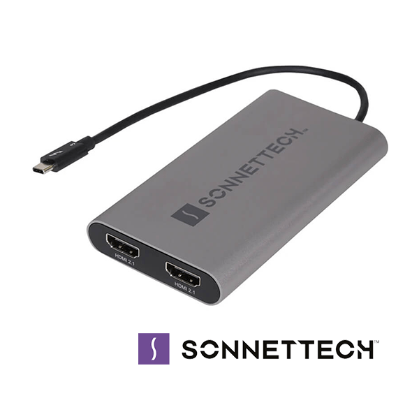 Sonnet Thunderbolt Dual 4K HDMI 2.1 Adapter