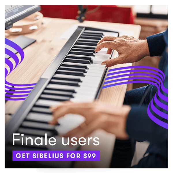 AVID SIBELIUS SUBSCRIPTION FOR FINALE PROMO