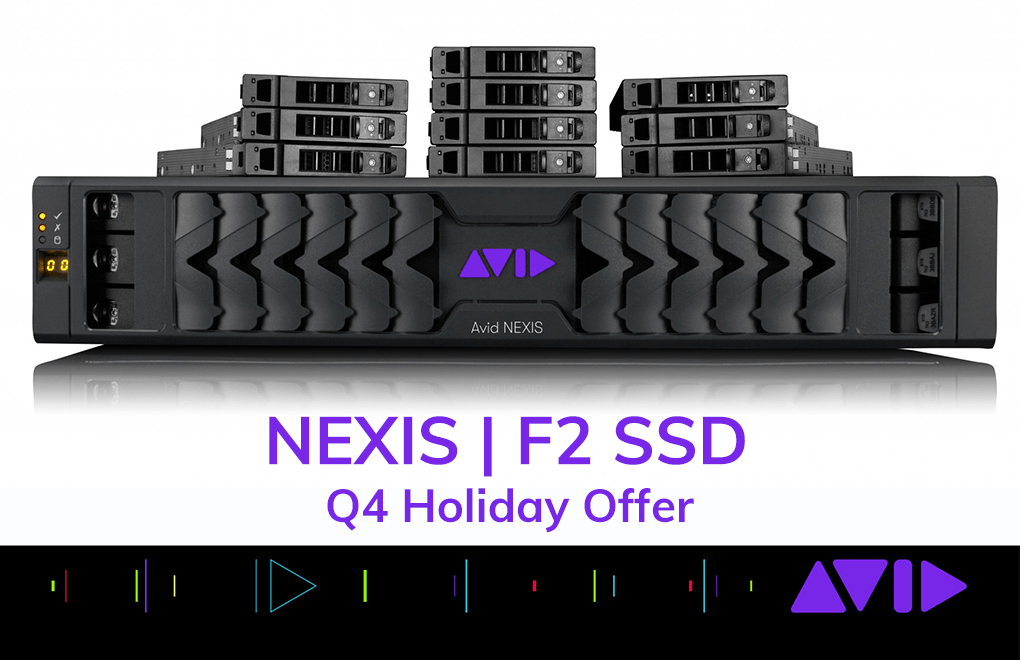 Avid Nexis F2 SSD Q4 Holiday Offer 2024