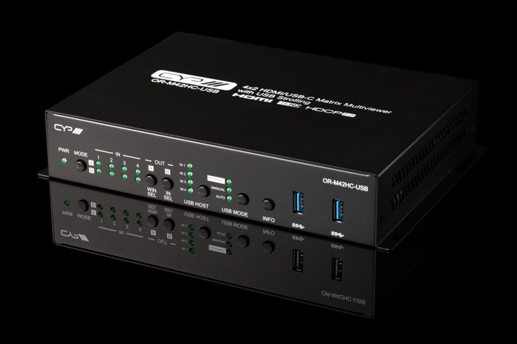 USB Strolling and the OR-M42HC-USB 4K Matrix Switcher
