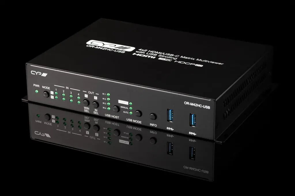 USB Strolling and the OR-M42HC-USB 4K Matrix Switcher