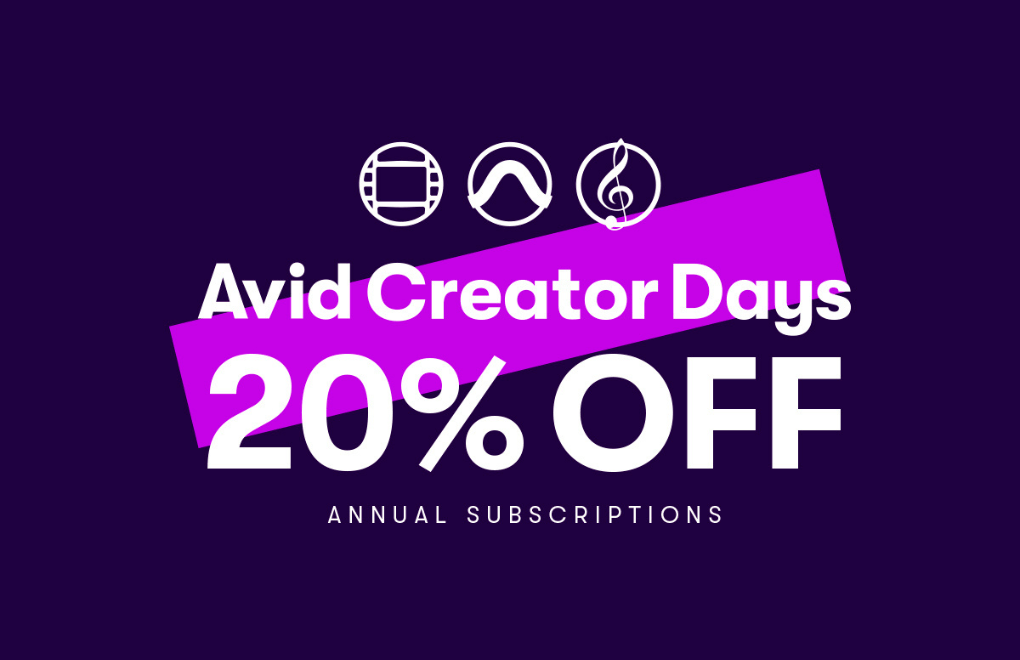 Avid Creators Day Sale